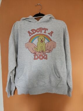 Adopt A Dog Graphic Hoodie